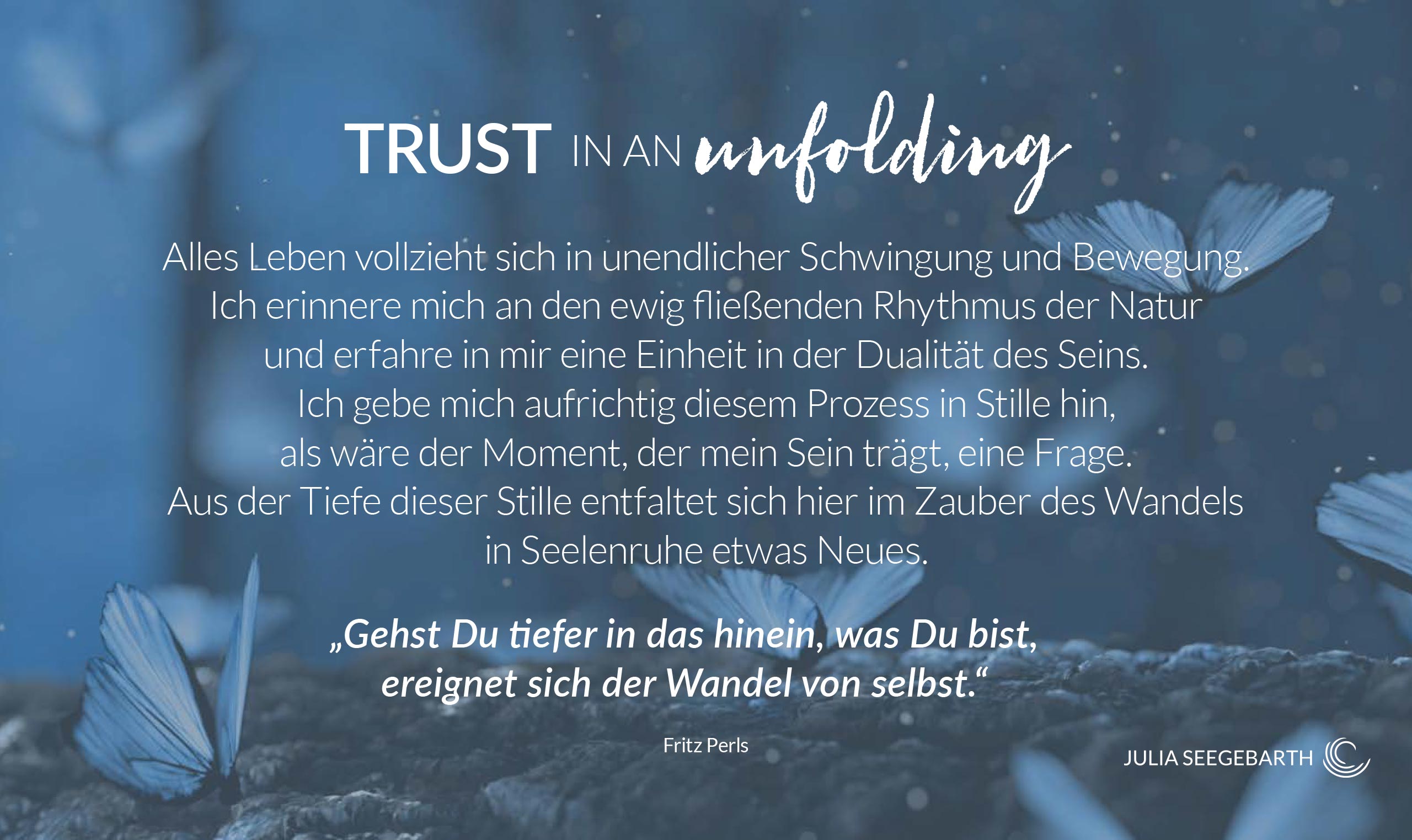 Trust in an unfolding